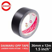 Gambar Lakban Kain 1.5 Inch Daimaru Hitam dari Bali Stationery undefined 1 Tokopedia
