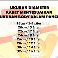 Gambar SEAL KARET PRESTO PANCI PRESSURE COOKER - 28cm dari Bintang Rezeki88 undefined 3 Tokopedia