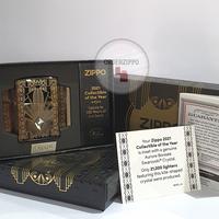 Gambar Zippo Original Art Deco COTY 2021 Gold Plated 4 sisi LImited 49501 dari OrderZippo Original undefined 4 Tokopedia