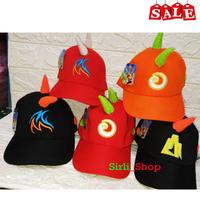 Gambar Topi Anak Baseball Model Tanduk Karakter Boboiboy 7 Elemen - Hitam dari Sirli Shop undefined 4 Tokopedia