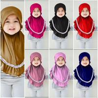 Gambar jilbab anak lubna usia 0-3thn - Cokelat dari ratu hijab anak undefined 5 Tokopedia