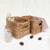 Gambar Keranjang Eceng Gondok 40x30x25 cm Kerajinan Anyaman Dekorasi Rumah dari Acraftia undefined 1 Tokopedia