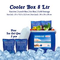 Gambar Cooler box Giant 8 Liter untuk minuman, es krim free ice gel dari kisstores_NEW undefined 2 Tokopedia