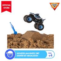 Gambar Mainan Mobil MONSTER JAM Kinetic Dirt Starter Set MEGALODON dari Toyspedia undefined 5 Tokopedia