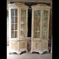 Gambar Almari Sudut Jati, Lemari Pojok, Lemari Hias, Lemari dari WIJATI FURNITURE undefined 4 Tokopedia