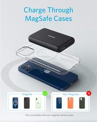 Gambar Powerbank Anker Powercore Magnetic 5K Magsafe Support - Black dari Primegad undefined 3 Tokopedia