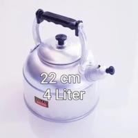 Gambar HALCO TEKO BUNYI/ TEKO SIUL/ KETEL HALCO 22 CM - 4 L ASLI TEBAL MURAH dari Michie Shopp undefined 3 Tokopedia