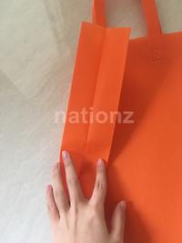 Gambar (1 Lusin) tali 30x40x8 cm Tas Kain Spunbond / 1 pack isi 12pcs Kantong Plastik - Putih dari spunbond grosir_NEW undefined 4 Tokopedia