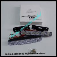 Gambar Lampu DRL Cristal LED 6 mata Universal Toyota Soluna dari fahmi acesories undefined 2 Tokopedia