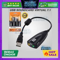 Gambar Sound Card USB Virtual 7.1 Channel / Audio Mic Soundcard USB - 5Hv2 dari BudgetGadget undefined 1 Tokopedia