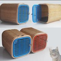 Gambar rumah kucing rotan natural dari Giliantz Enterprise undefined 1 Tokopedia