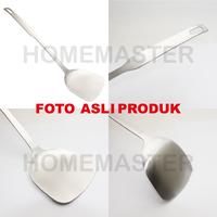 Gambar HomeMaster Spatula/Sodet/Sutil Stainless/Besi Baja Tahan Karat SUS201 Alat Masak Model Minimalis Zwilling Stainless - SHZ201 dari HomemasterShop undefined 3 Tokopedia