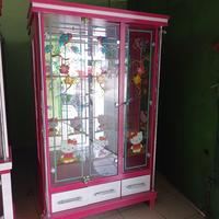 Gambar lemari baju khusus gamis dari FURNITURE CIKAMPEK undefined 3 Tokopedia