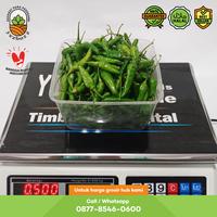 Gambar Cabe Rawit Ijo / Hijau per 500 gram (1/2 Kg) dari Yezbozz Shop undefined 2 Tokopedia