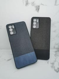 Gambar OPPO RENO6 5G / RENO 6 PRO 5G SOFT CASE FABRIC DENIM COVER - RENO 6 5G, Hitam dari URBAN STORY undefined 2 Tokopedia