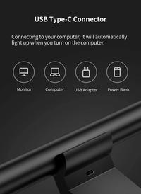 Gambar Xiaomi Mi Computer Monitor Light Bar Mi Display Hanging LCD Lamp - Hitam dari vinkovinko undefined 5 Tokopedia