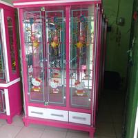 Gambar lemari baju khusus gamis dari FURNITURE CIKAMPEK undefined 4 Tokopedia