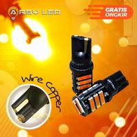 Gambar ARSY LED Sein Sen Motor T10 7020 11 titik Super Bright Kuning Amber dari ARSYLED MALL undefined 1 Tokopedia