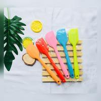 Gambar Spatula Silicone Mini Ukuran 21 cm - Orange dari Jannalicious undefined 2 Tokopedia