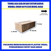 Gambar Kardus Polos Box Karton Murah 25 x 15 x 8 dari indocwa undefined 3 Tokopedia