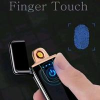 Gambar Korek Api Elektrik LED Screen Fingerprint Touch Sensor port micro USB dari QueenPhoenix98 undefined 2 Tokopedia