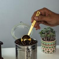 Gambar Sendok Takar Stainless Gold 30ml - Measuring Spoon Kopi Sendok Takar dari Conalli undefined 3 Tokopedia