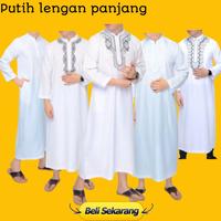 Gambar GAMIS PRIA JUBAH KOKO MUSLIM LIS ADEM COCOK RAMADHAN DAN LEBARAN - HITAM BG PNJANG, M dari Cak Karim17 undefined 3 Tokopedia