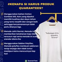 Gambar Baju Kaos Hubungan Kita Putih Polos Original Distro Cowo Cewek Bandung - Putih, S dari QuaranTees undefined 3 Tokopedia