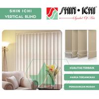 Gambar Vertical Blind Shin Ichi Tirai Minimalis Jendela Blackout Advant 22xx dari ARTA MULIA DECORATION undefined 2 Tokopedia