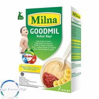 Gambar MILNA GOODMIL BUBUR BAYI BERAS MERAH PISANG 120GR PER 1 BOX dari shop familly undefined 2 Tokopedia