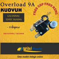Gambar Taiwan ORI Overload 9A 32VDC 50VDC Thermal Protector 9 Amper Kuoyuh dari Overload Wikimesin undefined 4 Tokopedia