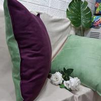 Gambar SARUNG BANTAL SOFA DUA WARNA, SARUNG BANTAL KURSI 70 X 70, 60 X 60 cm - SDW 05, 60 X 60 CM dari Zira Media undefined 2 Tokopedia