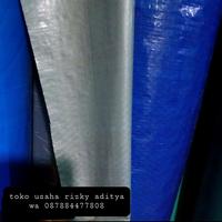 Gambar Tetpal Plastik Tipe A2 Ukuran 6x6 biru/ silver dari Toko Terpal Plastik Rizky Aditya undefined 1 Tokopedia