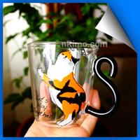Gambar Gelas Cangkir Kucing Lucu Mug Unik dan Lucu Kucing Kopi Teh Cafe 250ml - Orange dari nRimo undefined 2 Tokopedia