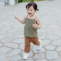 Gambar MALOKIDS ABELLA Baju Pakaian Tank Top Anak Bayi Girl Perempuan Cewek - Olive, 105 dari Malo Kids undefined 1 Tokopedia