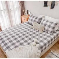 Gambar Sprei Kotak Emily Ukuran 180x200 160x200 120x200 - 160x200x20 dari RumahAesthetic undefined 5 Tokopedia