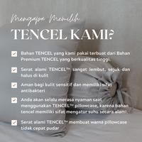 Gambar Calli Home Bundle Sarung Bantal Sarung Guling Tencel Organic - SMOKE dari CALLI HOME undefined 3 Tokopedia