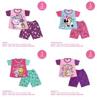 Gambar Setelan Anak Perempuan Lengan Pendek 2-10 Tahun Shirton GROSIR (2) - RANDOM MIN. 12X, 3-4y Pendek dari shirton undefined 3 Tokopedia