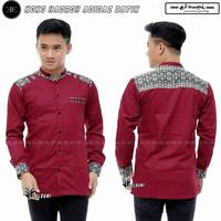 Gambar baju muslim pria/baju koko remaja sampai dewasa/koko hadroh/koko pria - Sesuai Gambar, L dari fashion muslim RA undefined 2 Tokopedia
