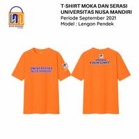 Gambar Kaos Moka dan Serasi Nusamandiri 2021 - Orange, M dari Dino One Shop undefined 1 Tokopedia