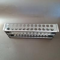 Gambar RAK TABUNG REAKSI STAINLESS 18MM, 24 LUBANG dari LABORATO undefined 2 Tokopedia