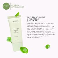 Gambar Avoskin the great shield sunscreen SPF50 30ml sunblock wajah dari Daily Dairies undefined 2 Tokopedia