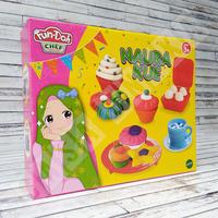 Gambar Fun Doh Naura Kue - Lilin Plastisin FunDoh Mainan Anak dari Casa Unika undefined 1 Tokopedia