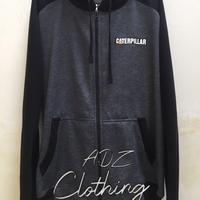 Gambar BAJU JAKET ZIPPER HOODIE SWETER JUMPER CATERPILLAR KOMBINASI TERBARU - Abu-abu, S dari PUTRACOLLECTION undefined 3 Tokopedia