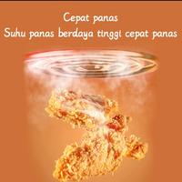 Gambar Alat masak goreng panggang non minyak Hanriver knob mekanik airfryer - Hijau dari MURAH KURNIA SHOP undefined 5 Tokopedia