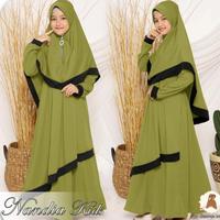 Gambar NANDIA DRESS KIDS 9 - 12 Tahun Bahan MOSSCRAPE Pakaian Muslim Anak Per dari Dendi 878 store undefined 5 Tokopedia