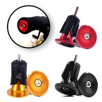 Gambar Tutup ujung jalu Stang sepeda handle Bar End cap plug Alloy Hanfat - Gold dari Kaybriz undefined 1 Tokopedia