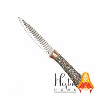 Gambar Pisau Piso Dapur Slicer Chef Fruit Knife Tajam Tebal Gg Granite Marble - Abu-abu dari HESTIA HOME OFFICIAL undefined 5 Tokopedia