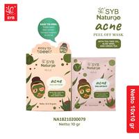 Gambar SYB NATUR90 ACNE PEEL OFF MASK WITH TEA TREE OIL,ALOE VERA & GREEN TEA dari SYB undefined 3 Tokopedia