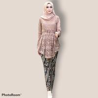 Gambar kebaya brukat anjani setelan - 6, M dari renil kebaya undefined 4 Tokopedia
